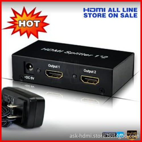 2-port hdmi splitter support 3D